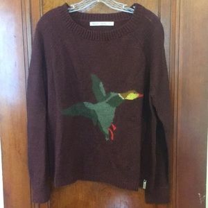 Woolrich duck sweater